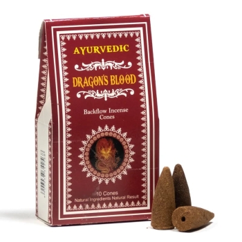 Ajurwedyjskie kadzidełka stożkowe - Dragons Blood
